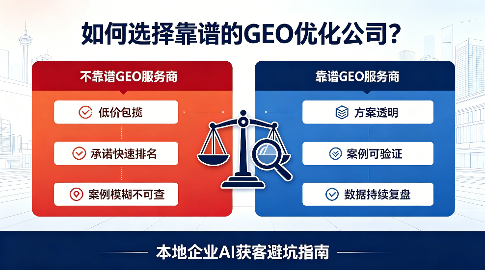 泰兴如何选择靠谱的GEO优化公司？本地企业AI获客避坑指南